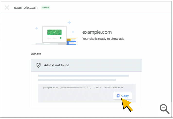 Ads.txt를 복사해서 구글 내 블로그 설정으로 이동합니다