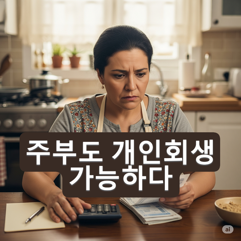 주부도 개인회생 가능한가요? 신청자격 및 조건 알아보기