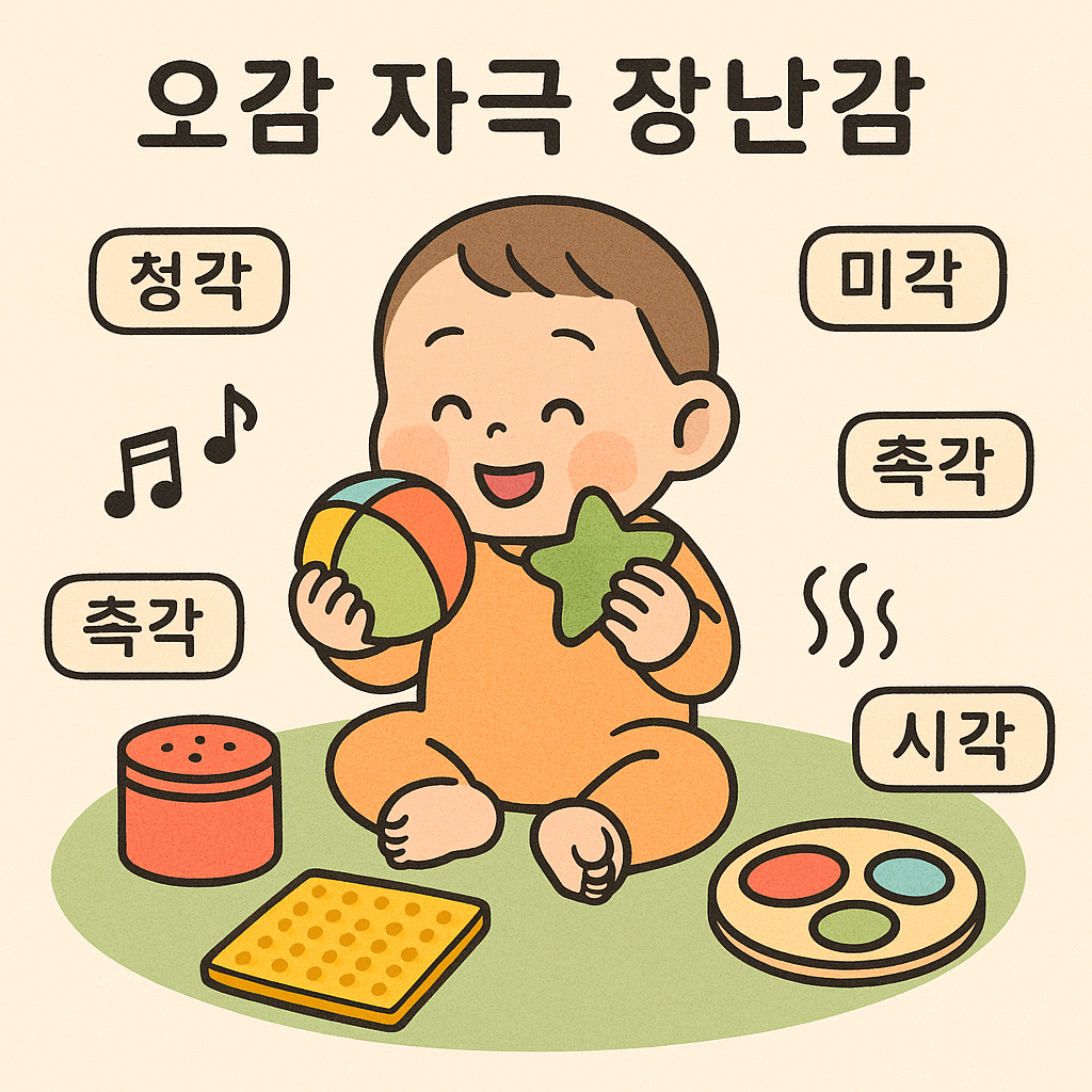 감각 발달에 효과적인 아기 오감 자극 장난감 추천