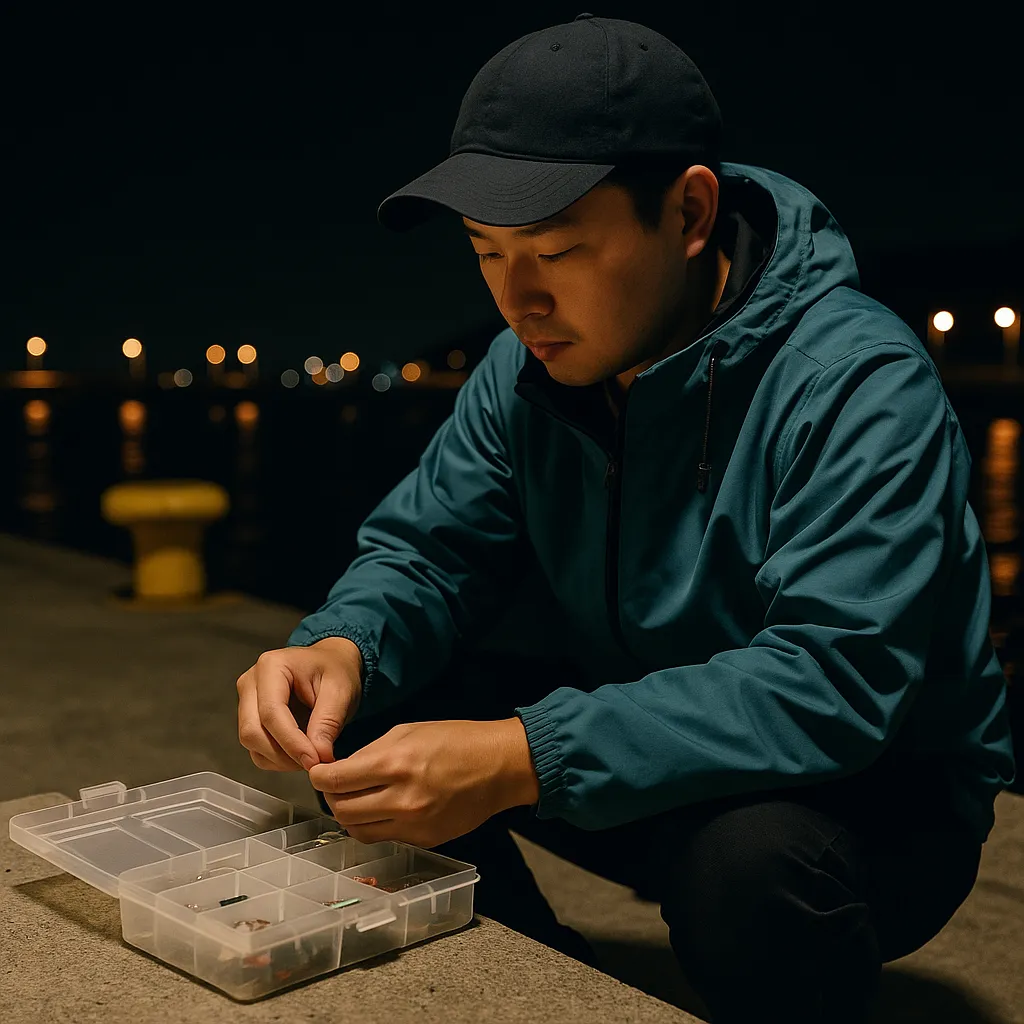 방파제 갈치낚시 채비 정보 이미지