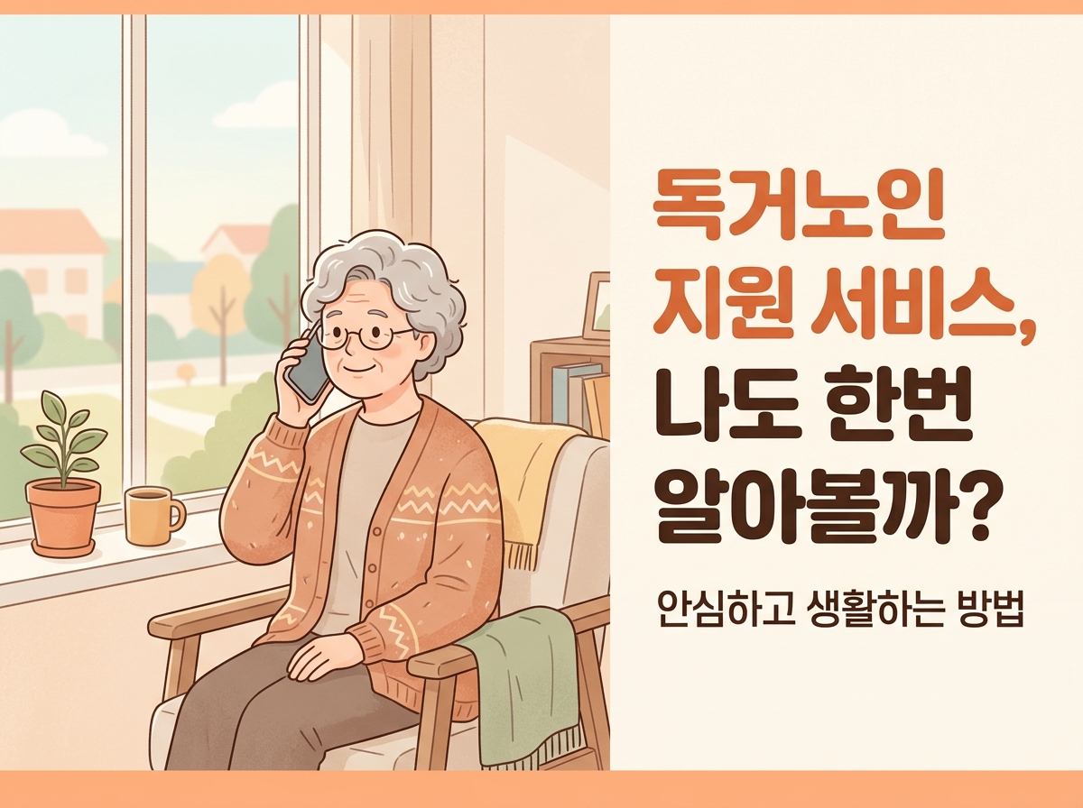 독거노인서비스 바로알기