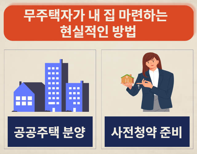 무주택자를 위한 사전청약