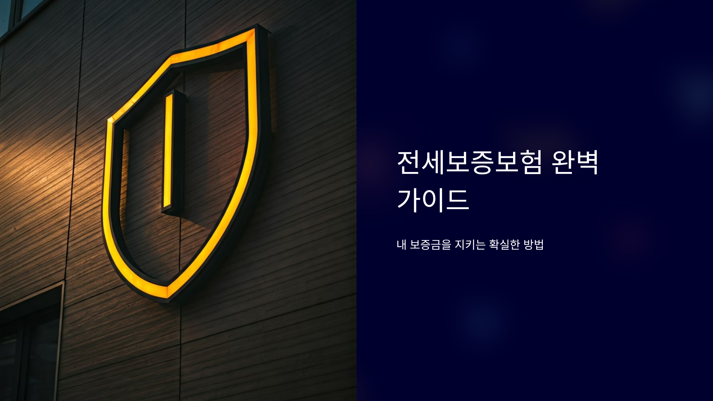 전세보증금 못 받으면? 보증보험으로 100% 지키는 법