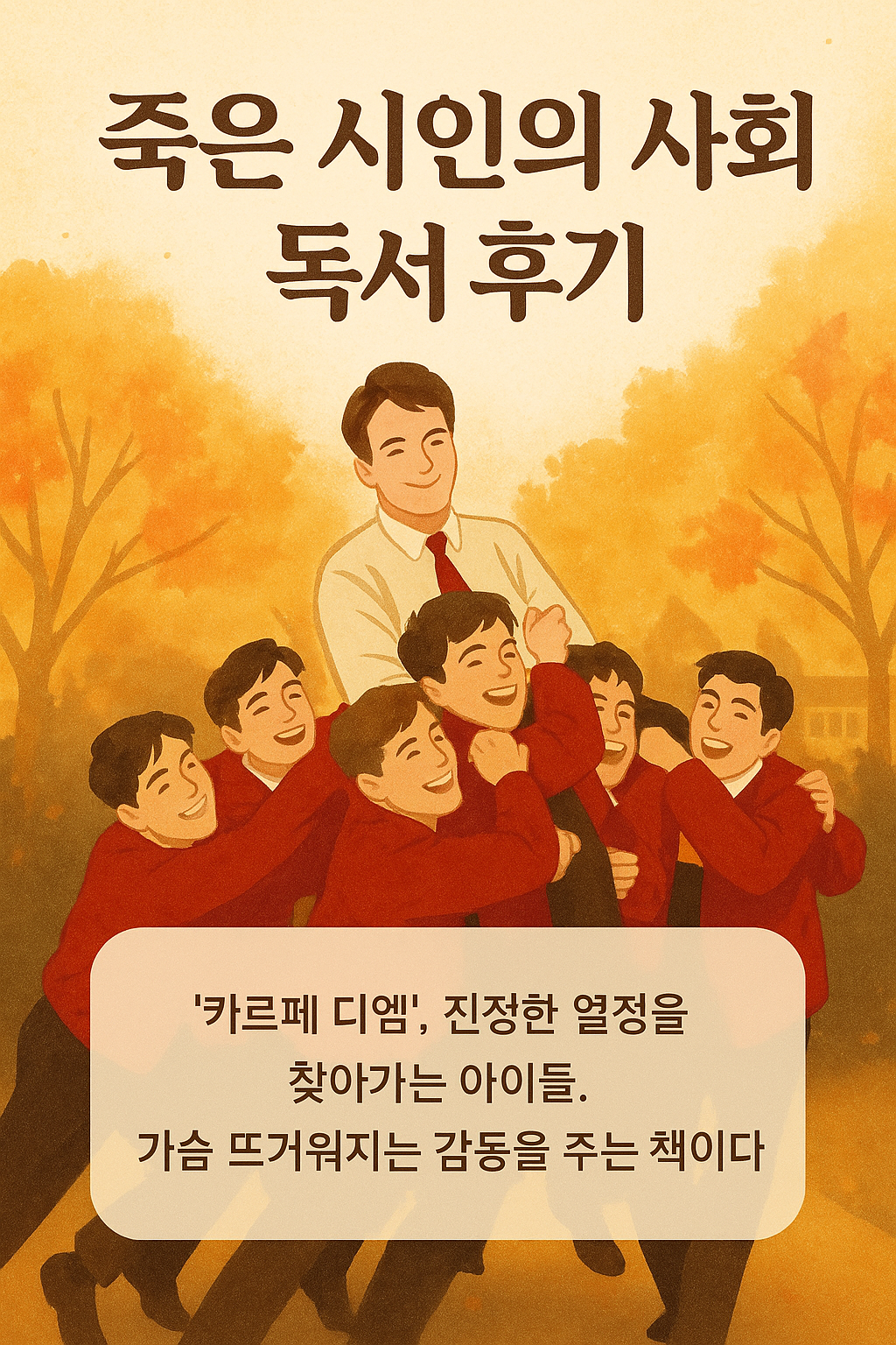 [죽은시인의 사회] 독서후기