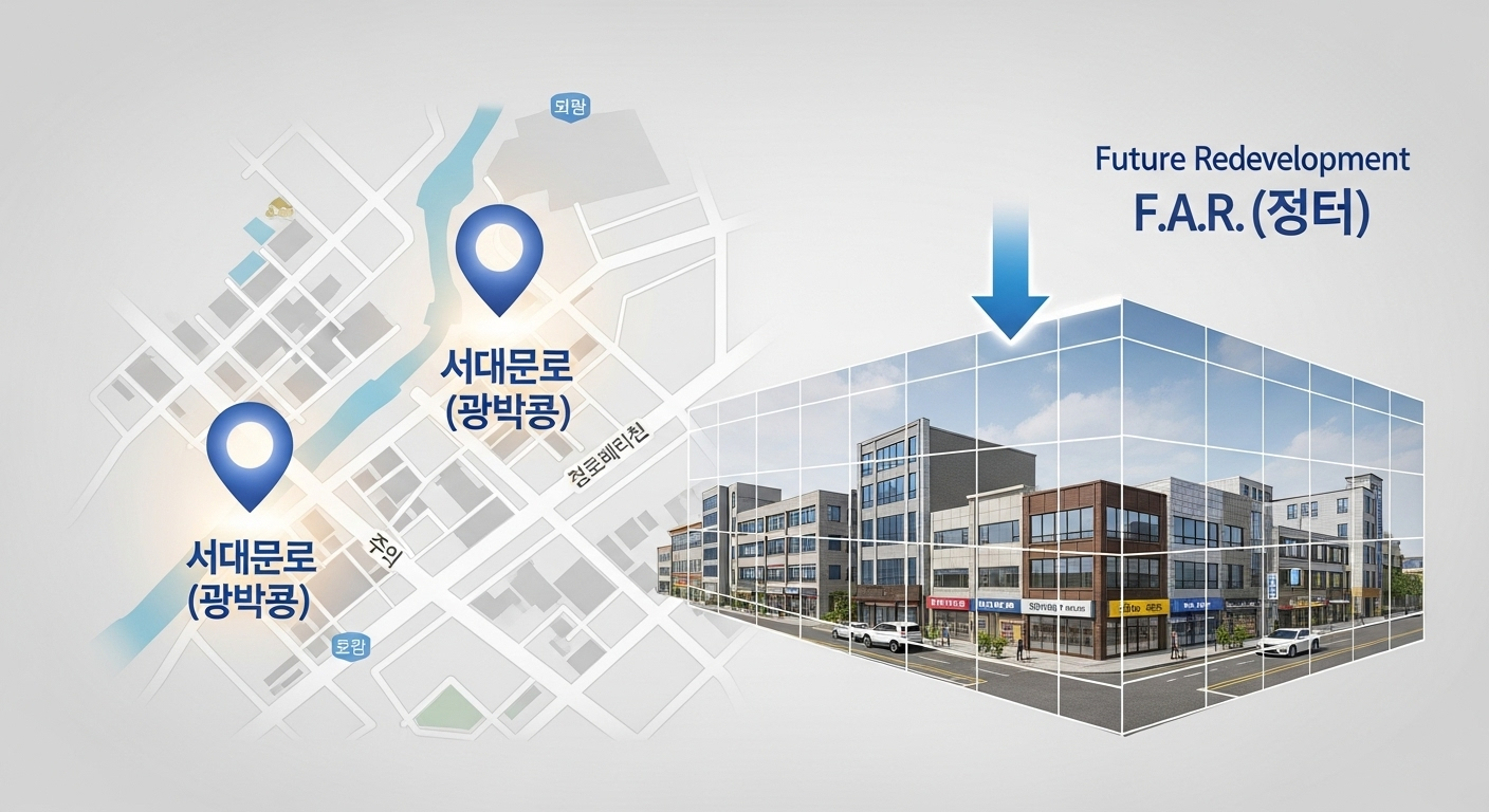 '역세권'과 '개발 규제 해제'의 시너지'
