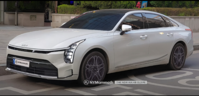 K8 페이스리프트 스파이샷(출처:NY맘모스)