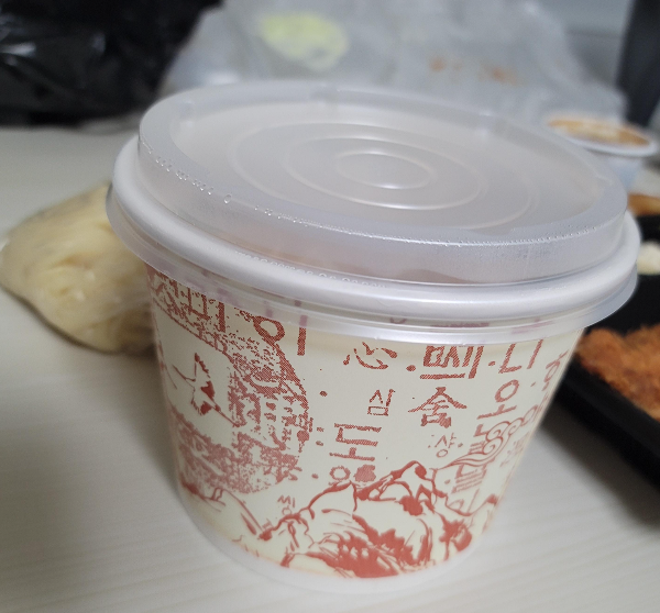 망원동즉석우동 우동 그릇