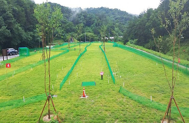 송백파크골프장 (송백리파크골프장) 경남 진주시 금산면 송백로 송백리 666-1