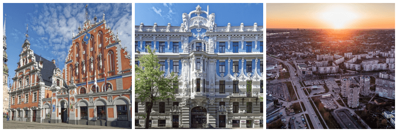 리가 풍경 사진 3개