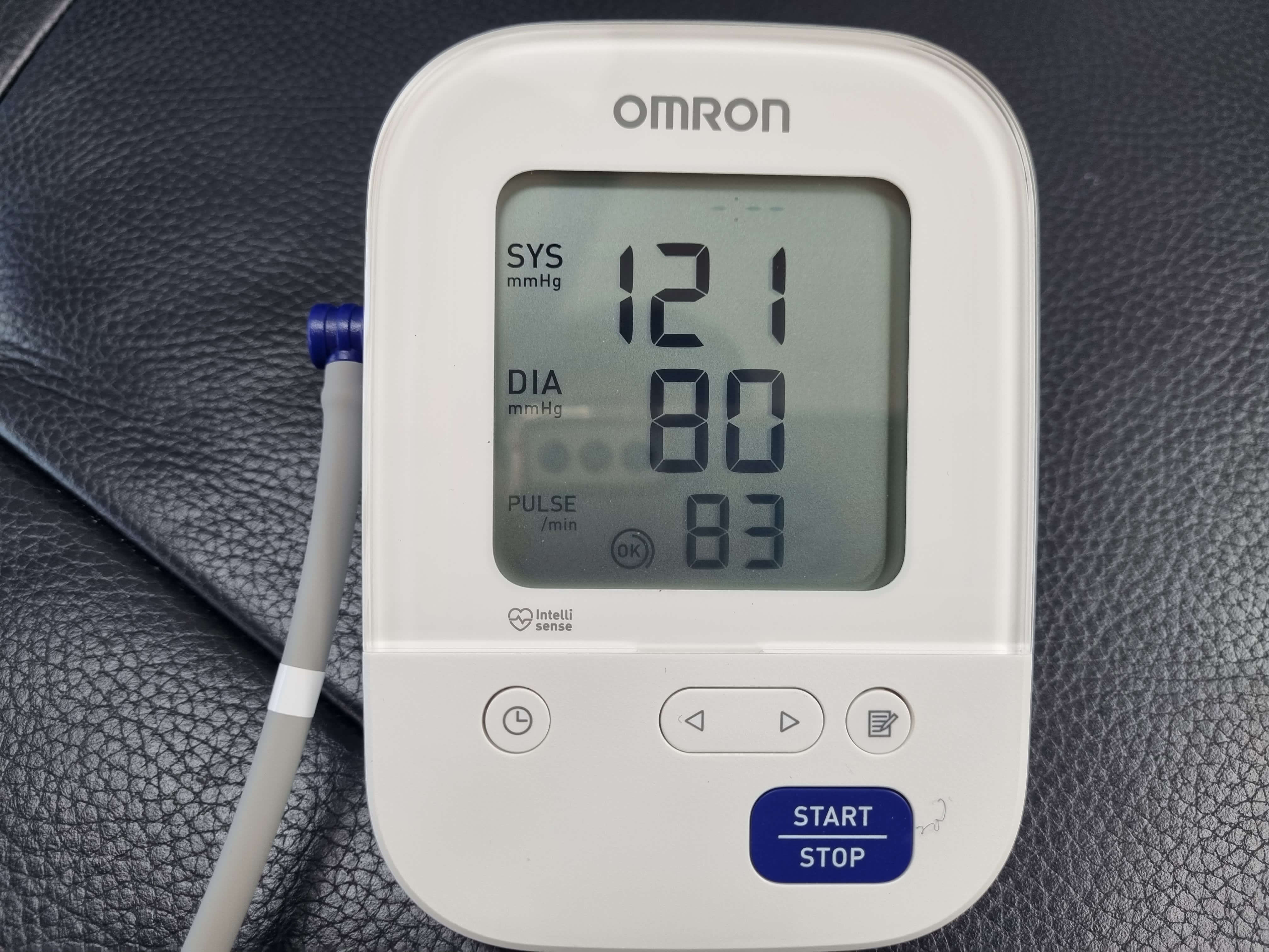 오므론 혈압계 수치