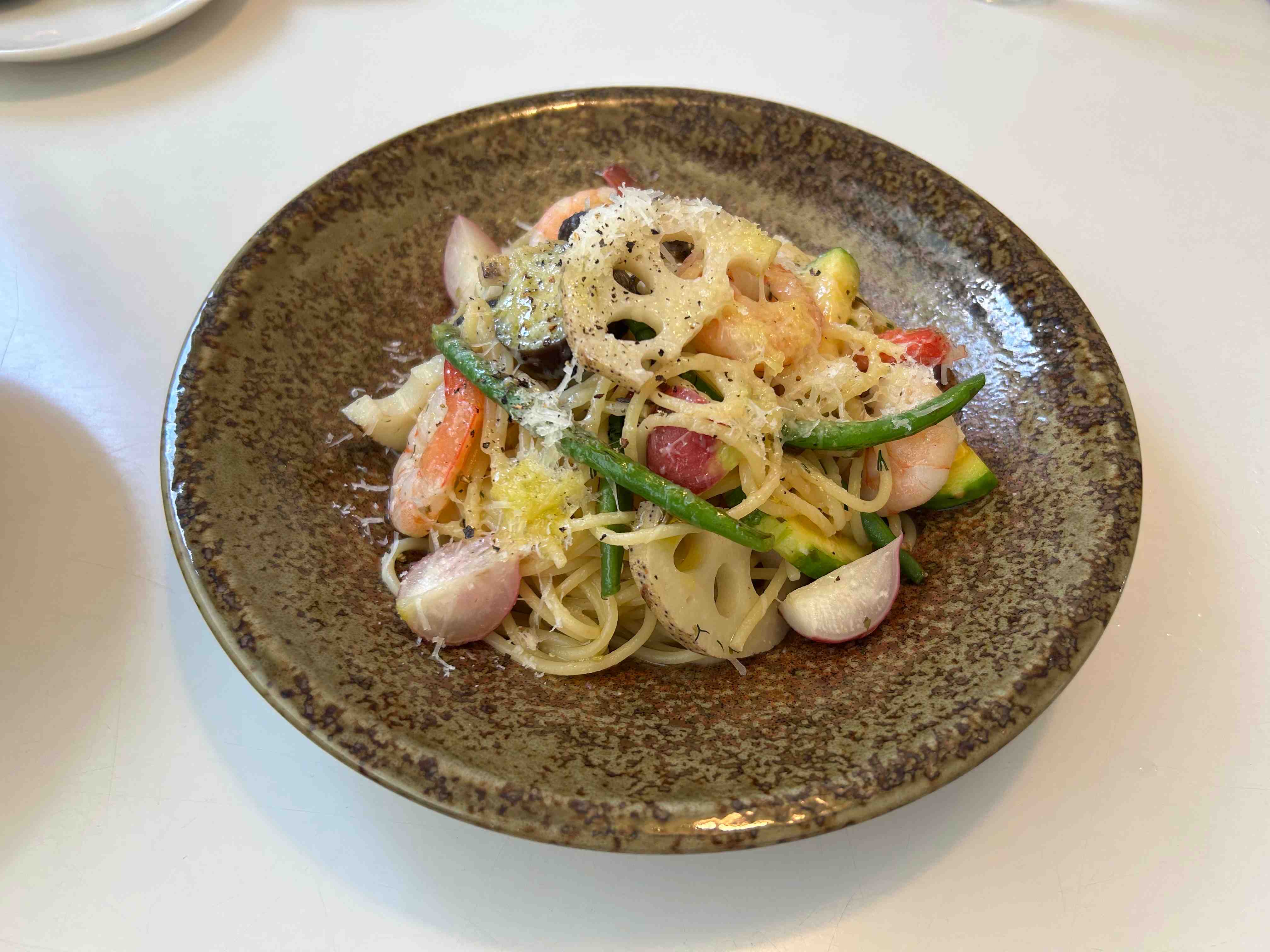 여름 채소 허브 버터 파스타