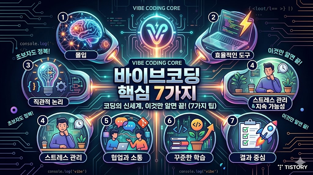 바이브코딩 핵심 7가지