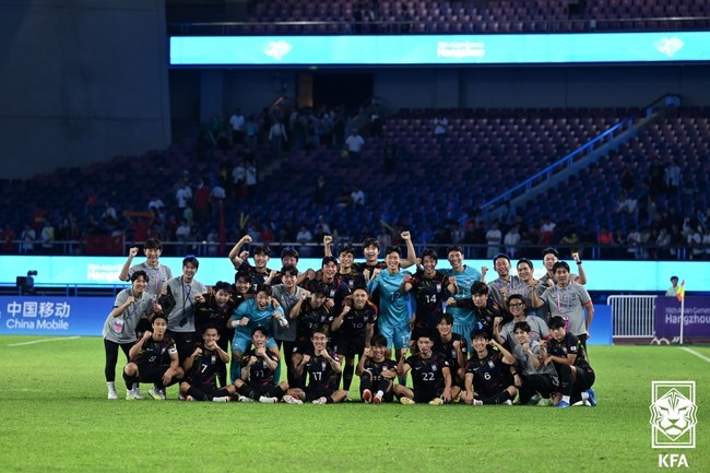 항저우 아시안게임 남자축구 8강전 경기일정(2)