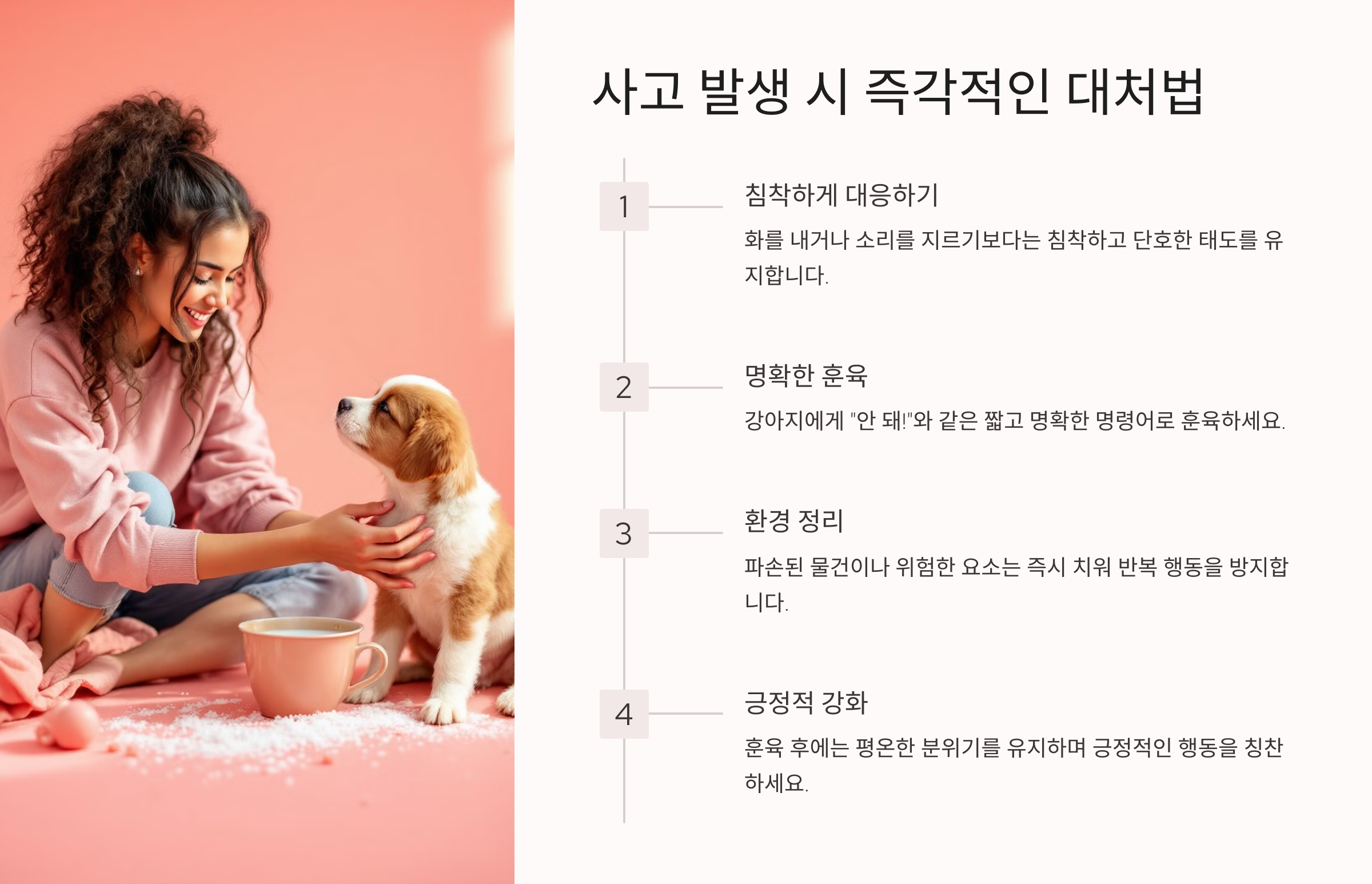 사고 발생 시 즉각적인 대처법