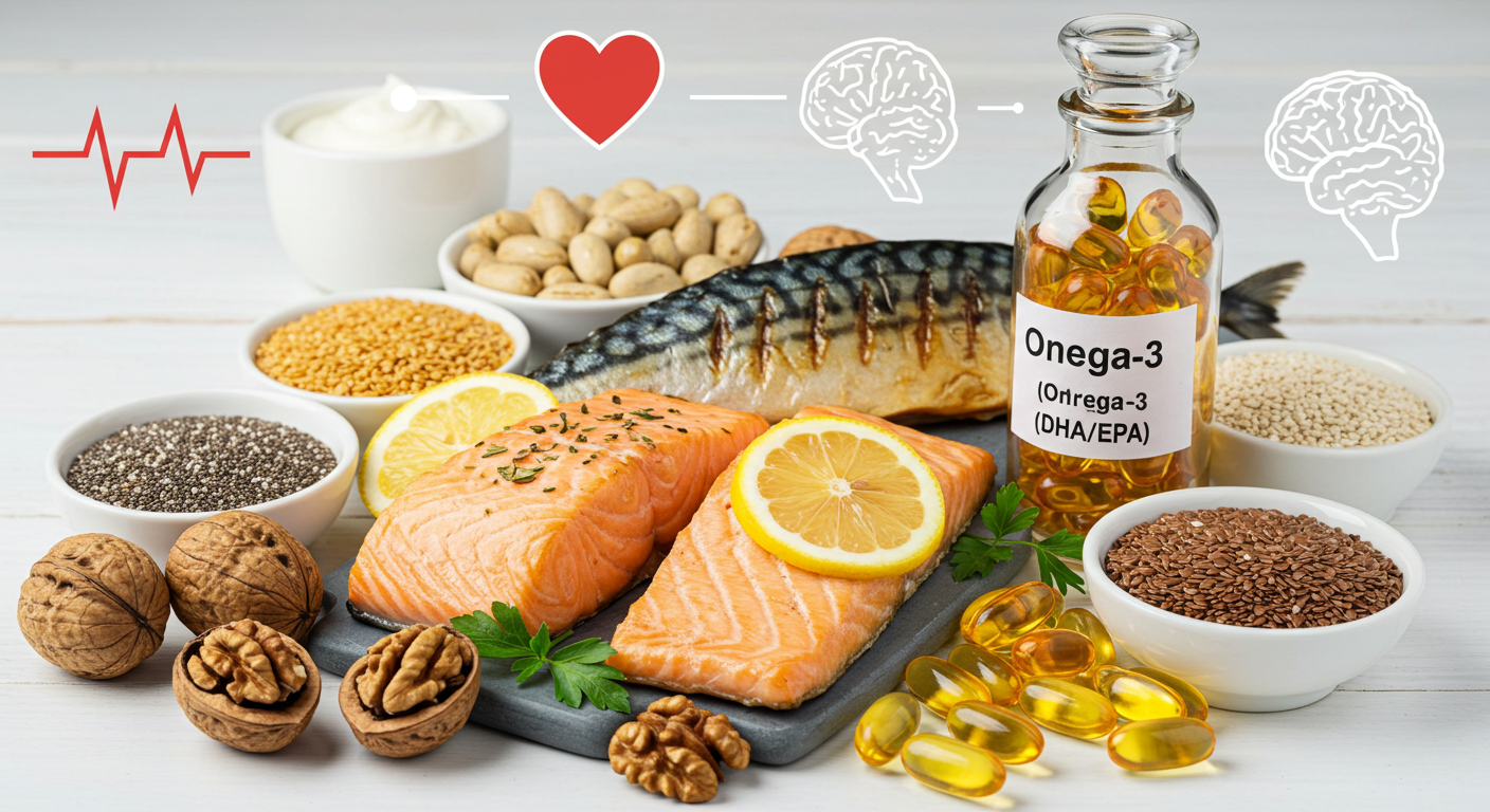 오메가3, 왜 중장년층에게 중요한가