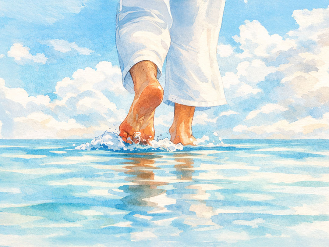 2026년 1월 7일 말씀 카드 성경구절 이미지 ❘ 사랑에는 두려움이 없습니다. (1요한 4,18)