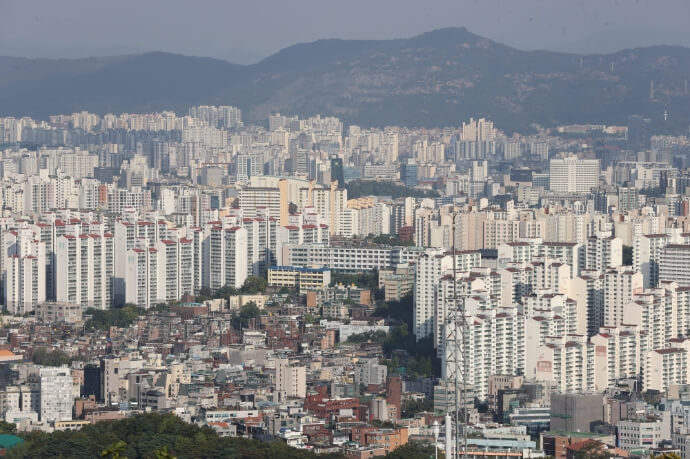 도시아파트의모습