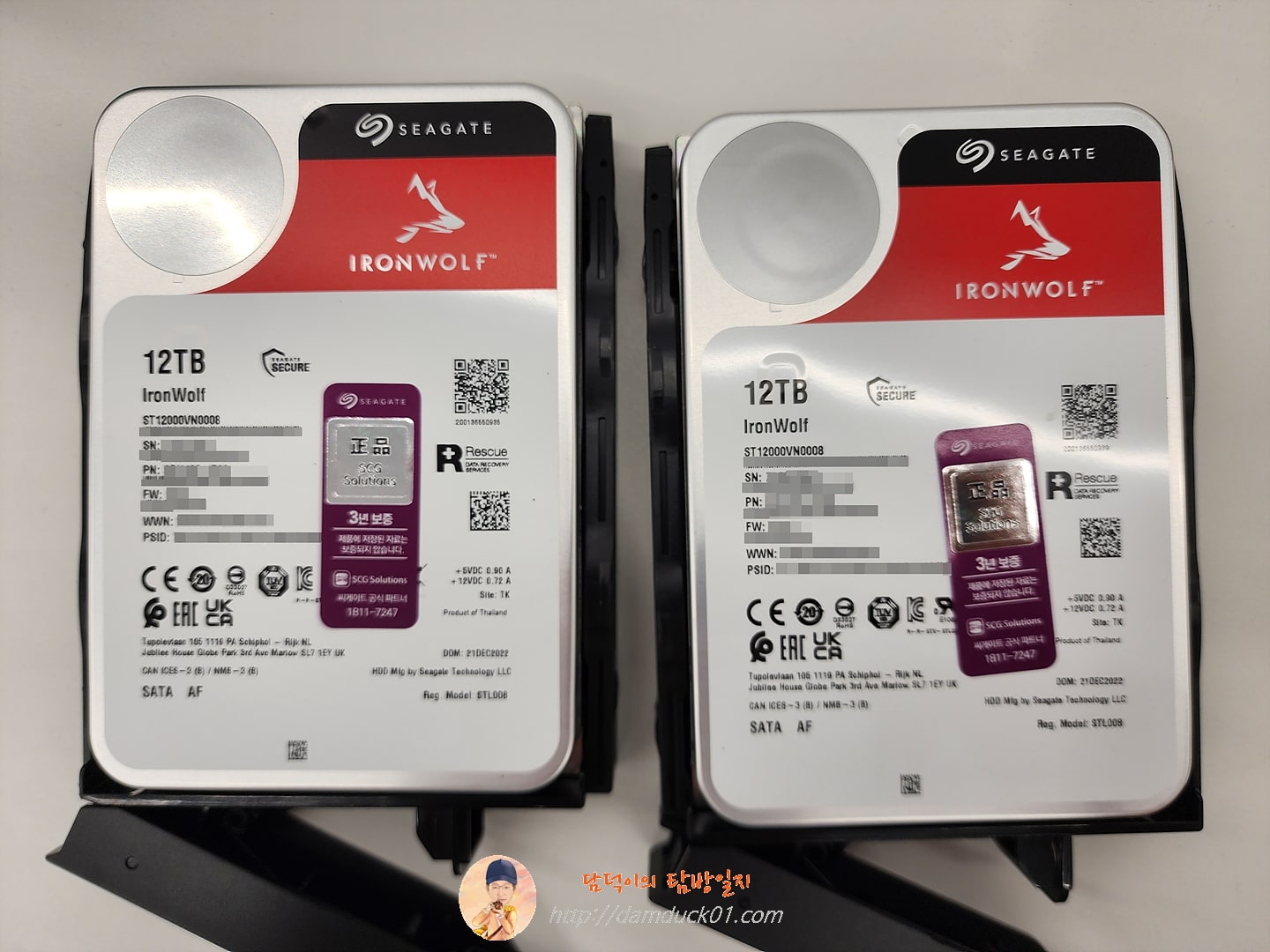 Seagate IronWolf 7200/256M (ST12000VN0008, 12TB)