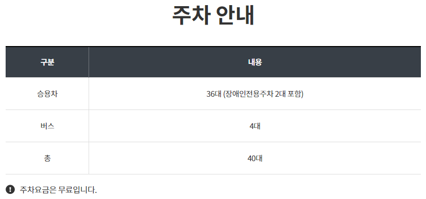 주차안내