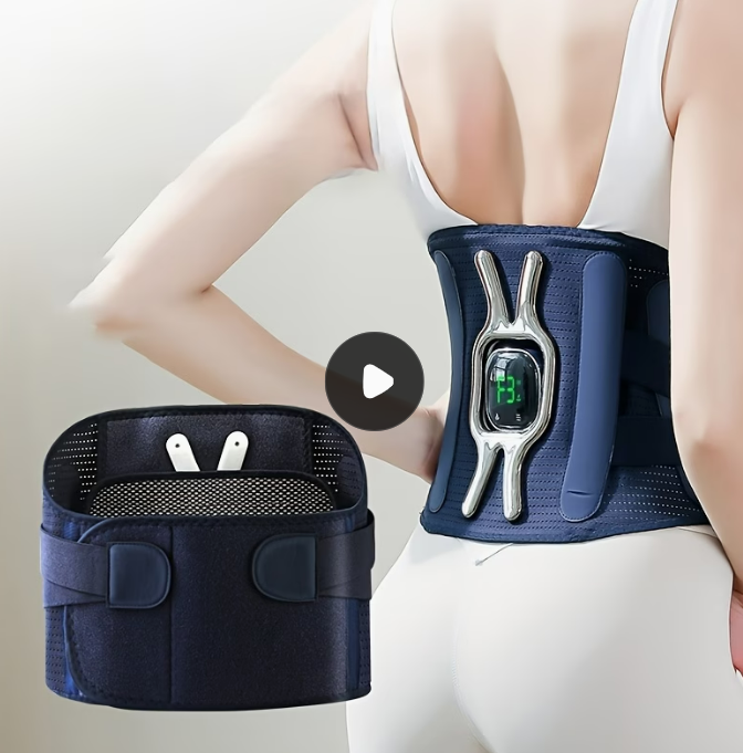 듀얼 서포트 허리 마사지기