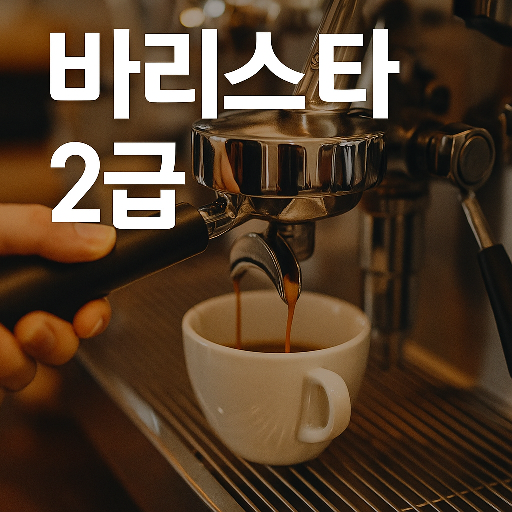  바리스타 2급 자격증