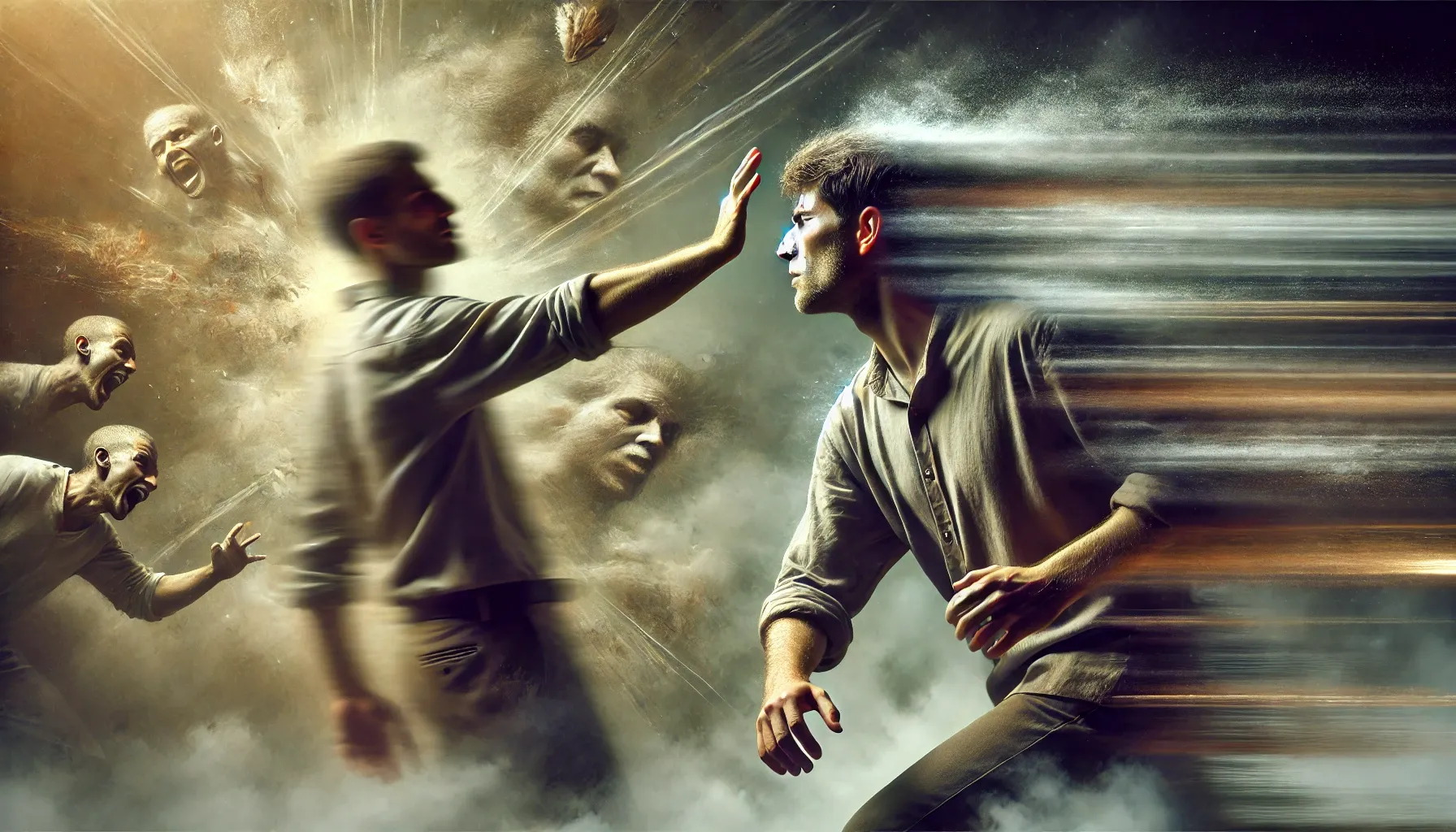 친구에게 맞는 꿈