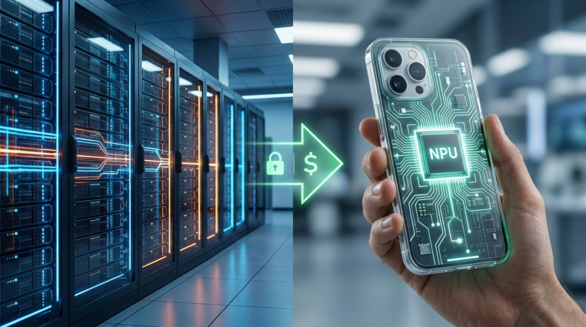 클라우드 서버 대비 온디바이스 NPU의 전력 효율 및 보안성 비교