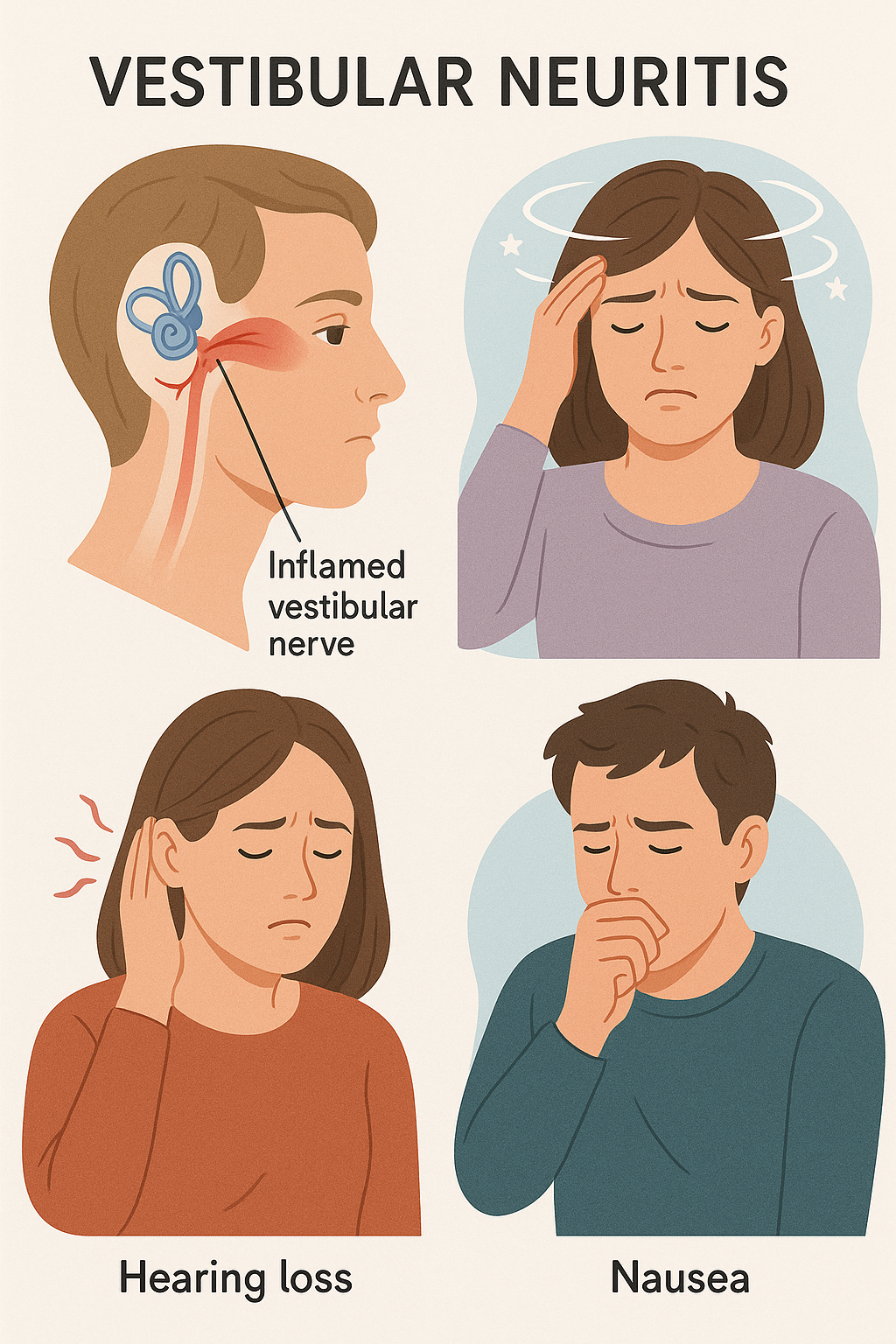 전정신경염 이미지