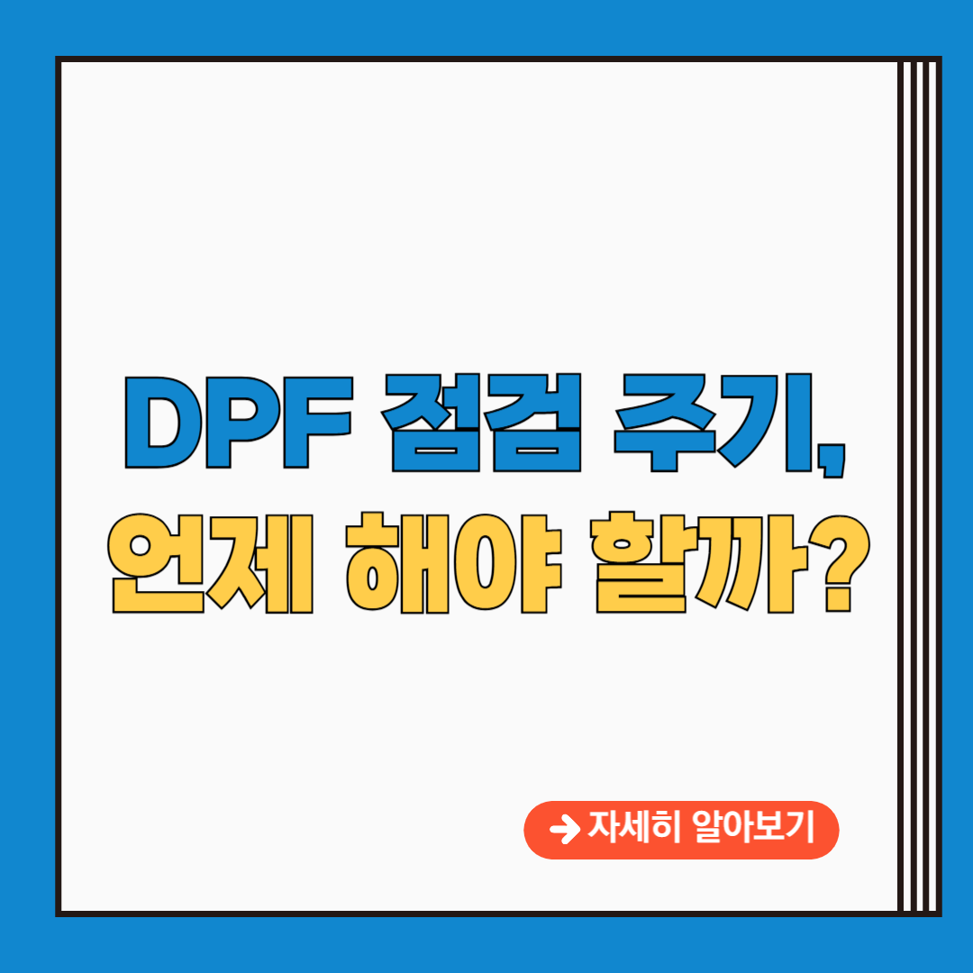 DPF 점검