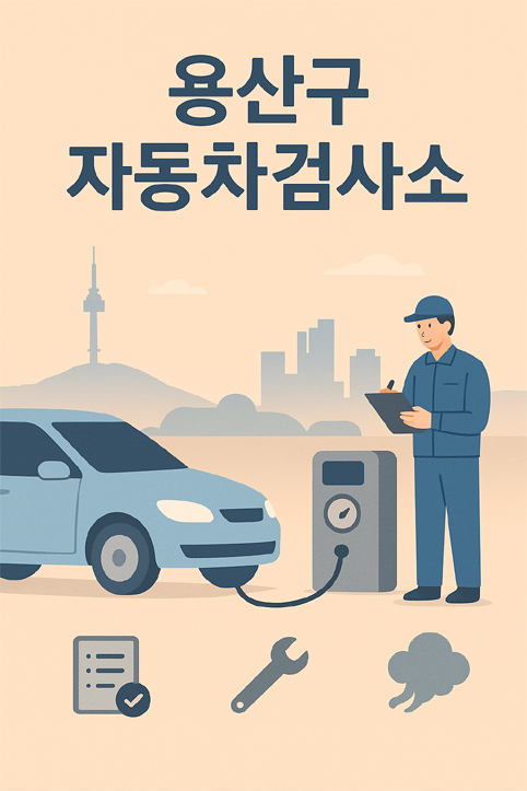 용산구 자동차검사소 이미지