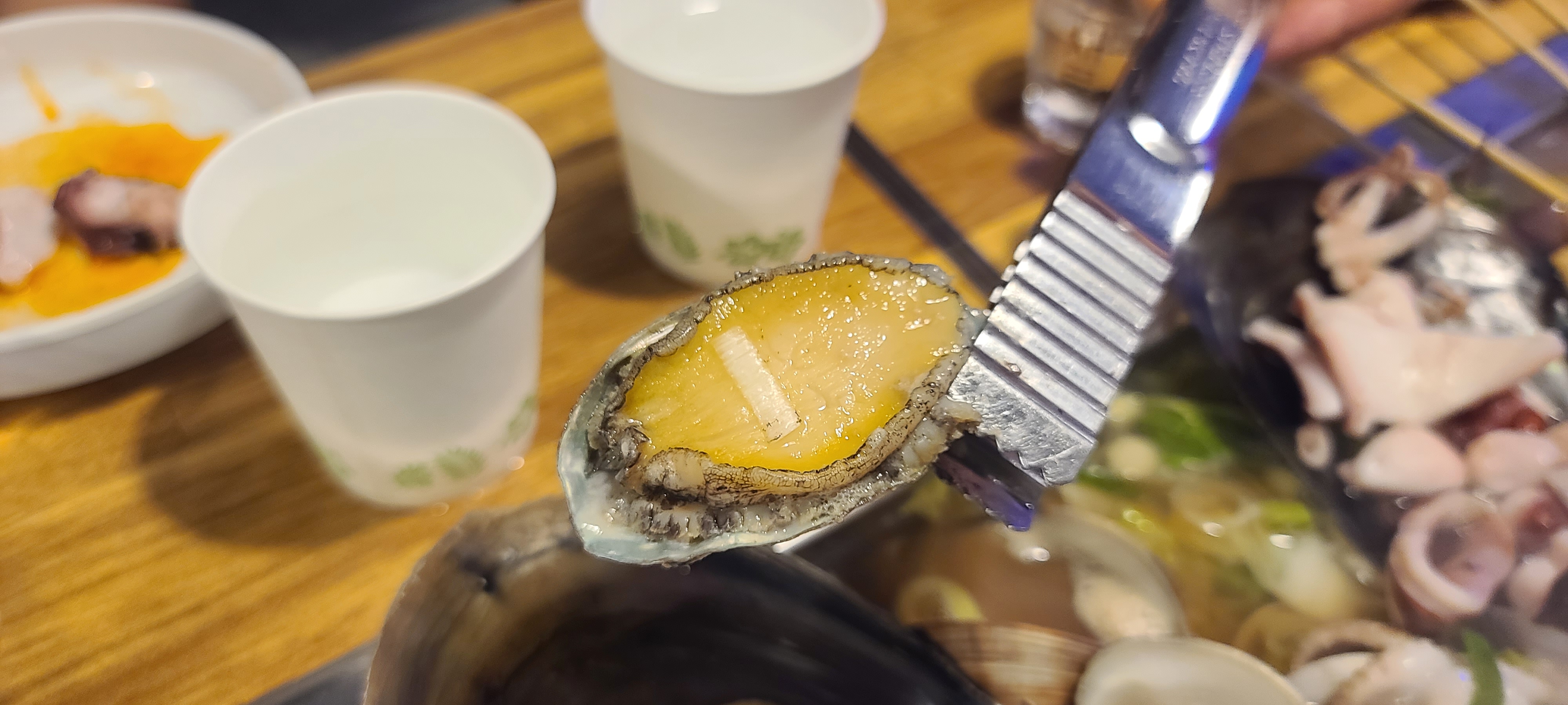 바다수퍼 해물천하 조개구이 성남맛집 단대오거리점 기력보충 시원한내부 바다인테리어 국물조개찜 통문어 통오징어 통꽃게 전복