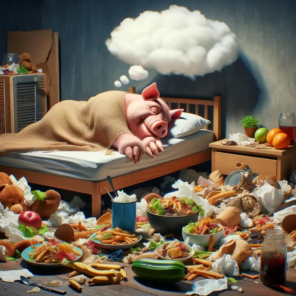 돼지꿈 해석 : 풍요로움의 상징, 탐욕의 경고