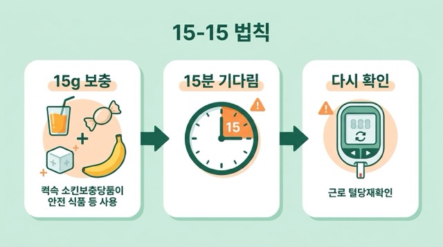 저혈당 15-15 법칙