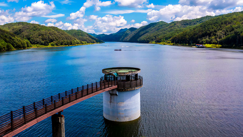 충북 옥천 향수호수길