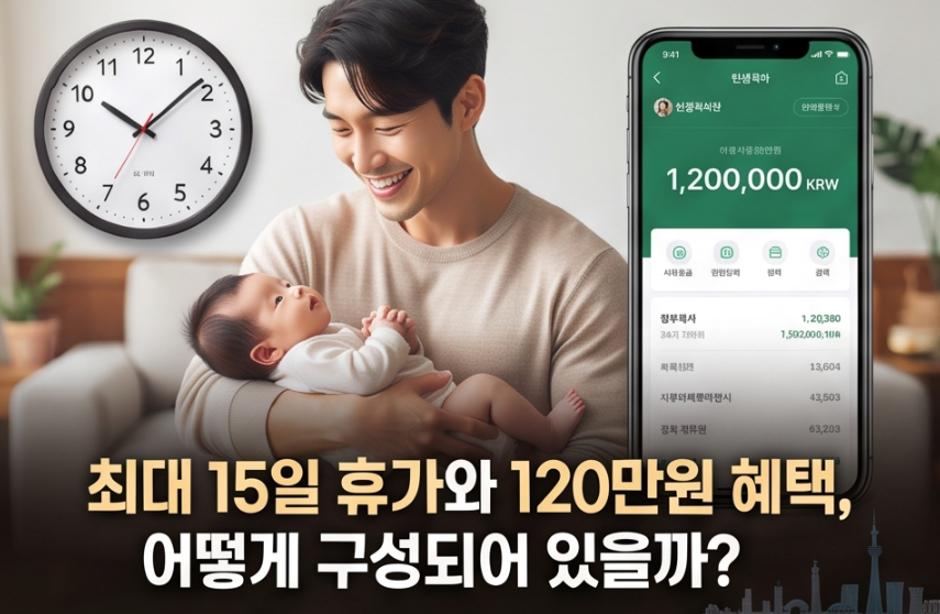"120만원 육아지원금, 신청 안 하면 절대 못 받아요!" - 1인 자영업자 배우자 출산지원금 신청방법 총정리 (자격조건, 지급액)