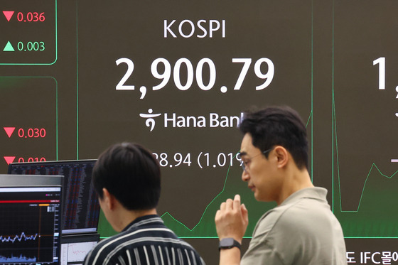 코스피지수 2,900.79 홍보 이미지