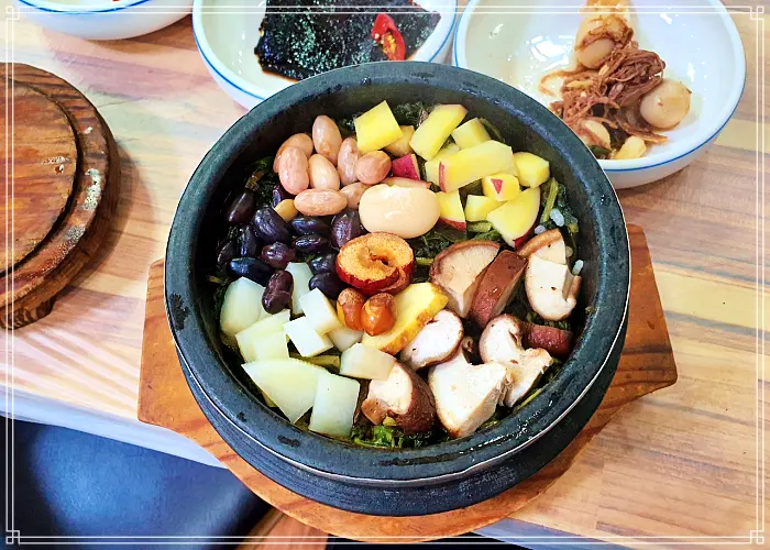 제천 맛집 흰민들레밥