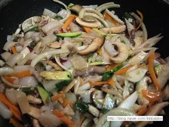 오징어 야채볶음 양념장 만드는법 황금레시피_18