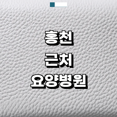 홍천군 요양병원