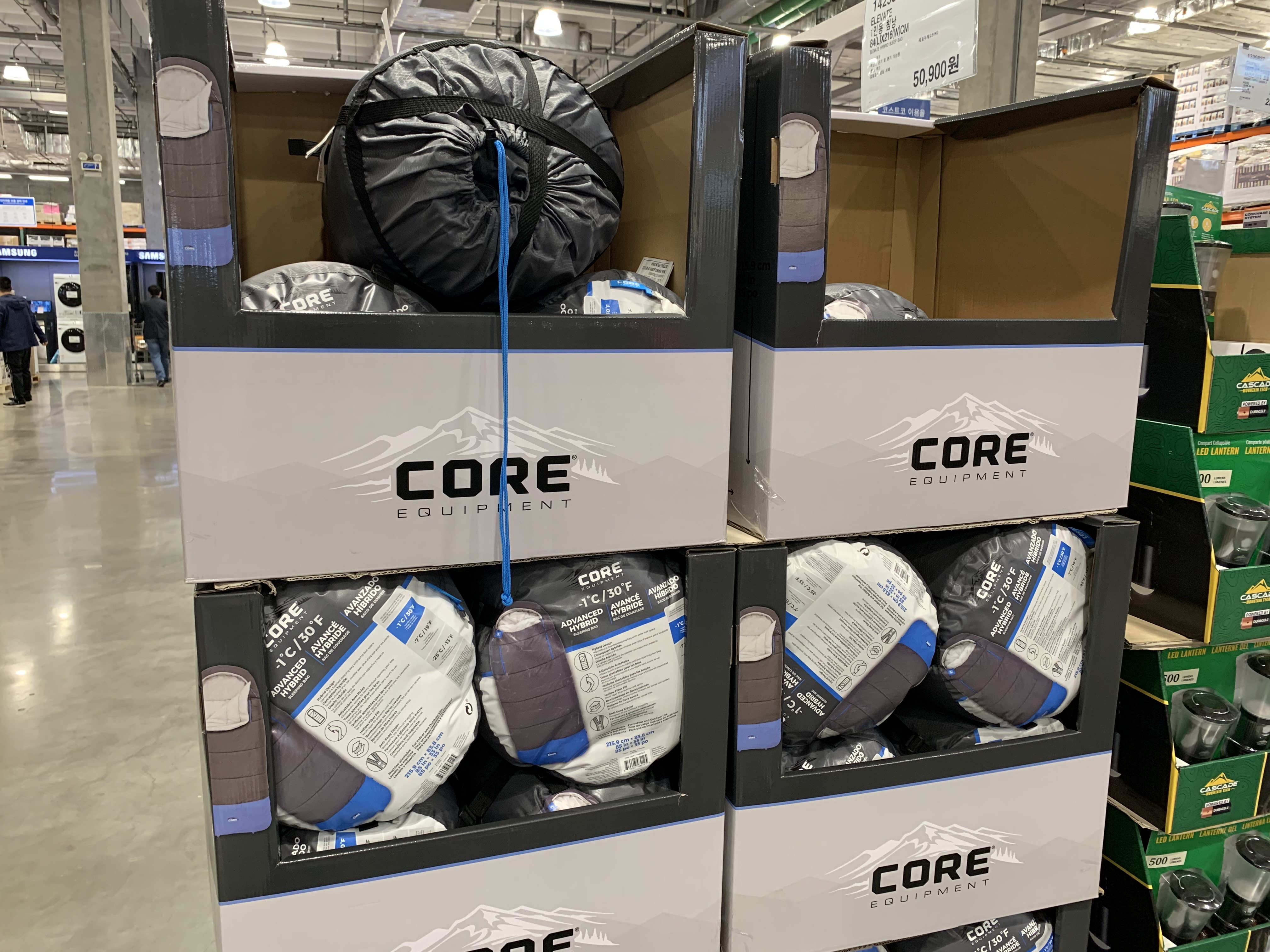 코스트코 판매 중인 침낭사진