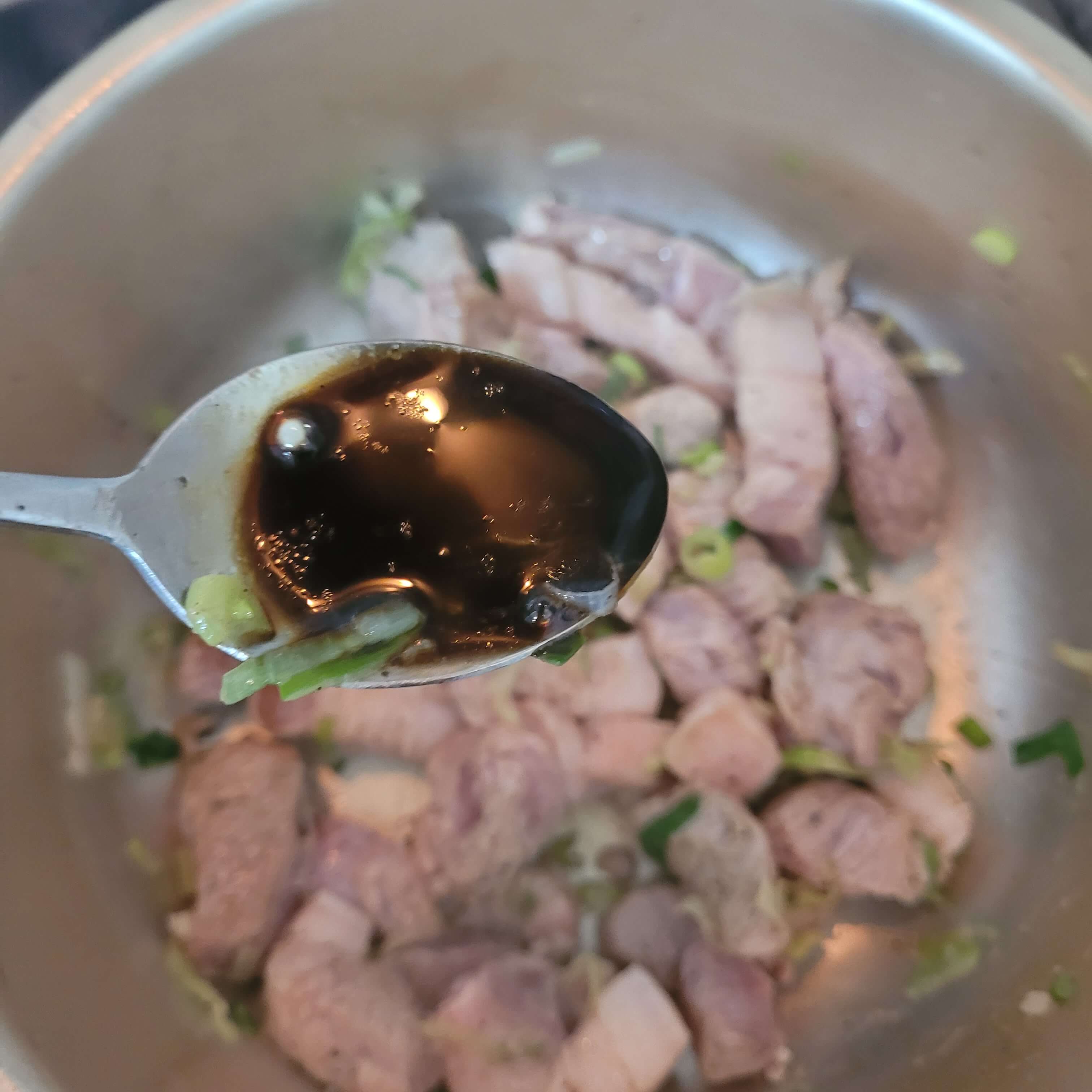 진간장 2숟가락