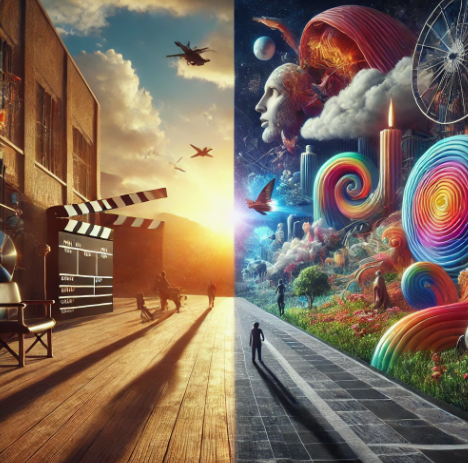 영화 속 현실과 초현실적 연출 기법 관련사진