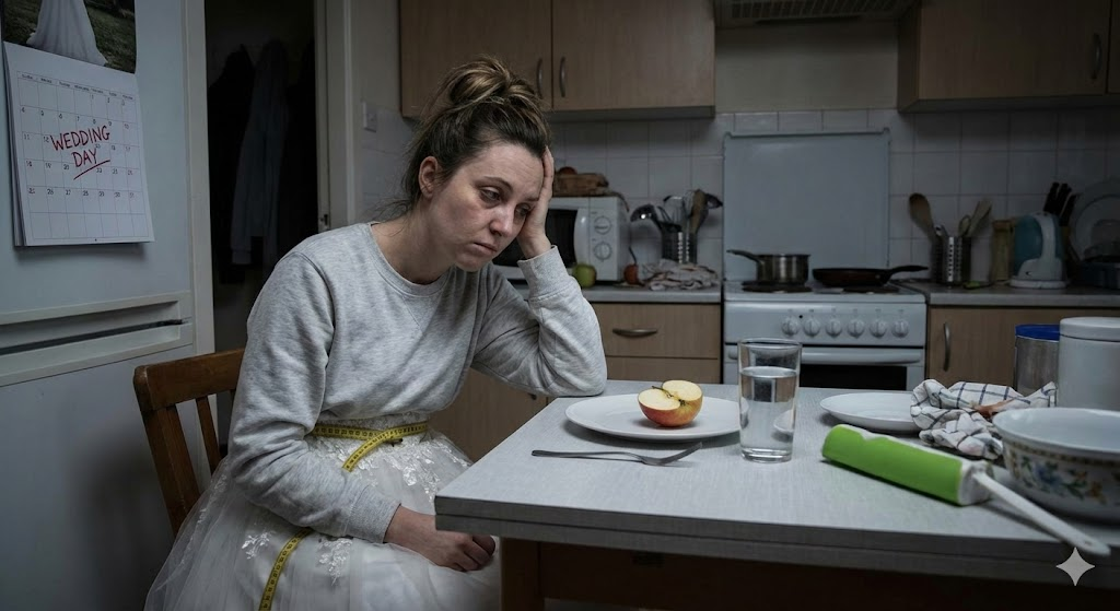 초절식 다이어트를 하는 예비신부