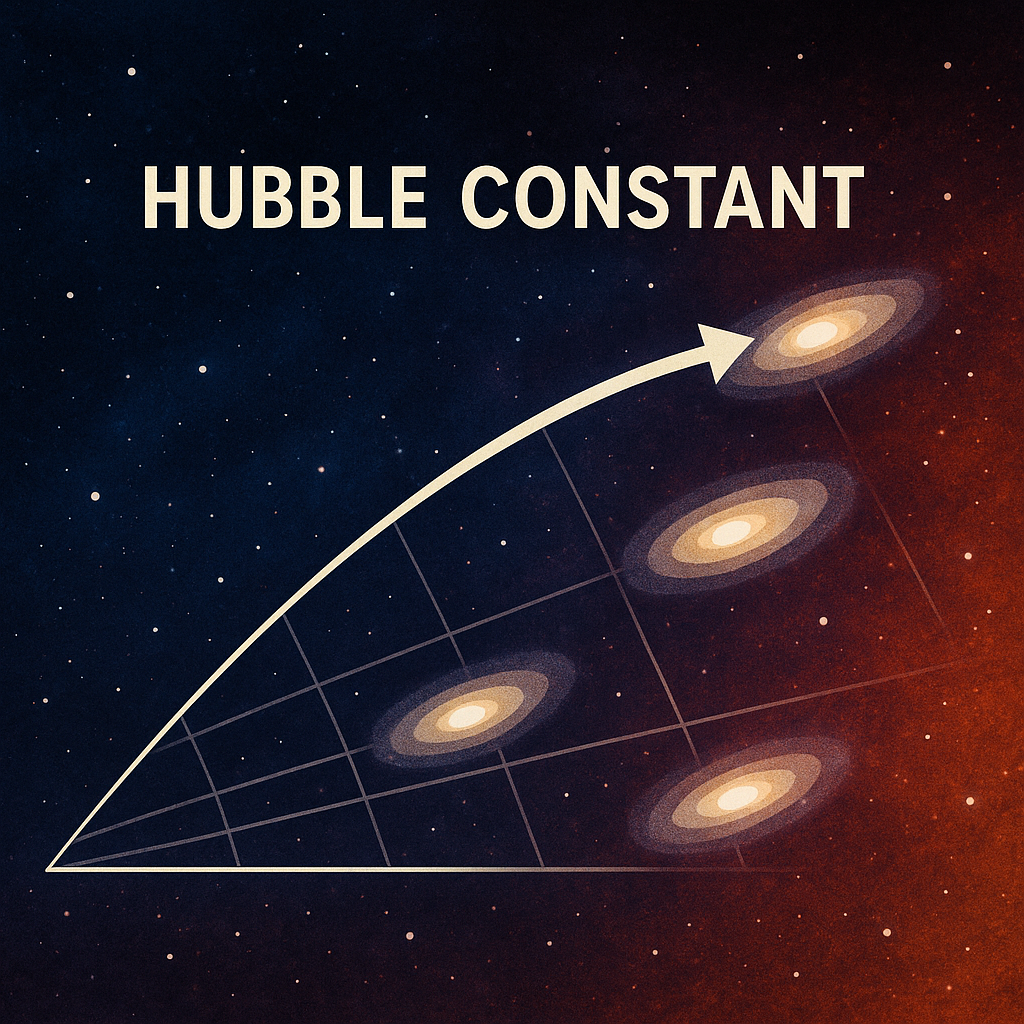 우주의 팽창 속도와 허블 상수