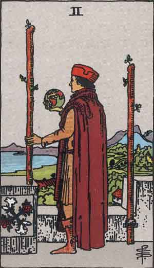 2 of Wands