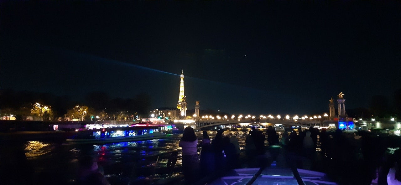 파리 센강 야경