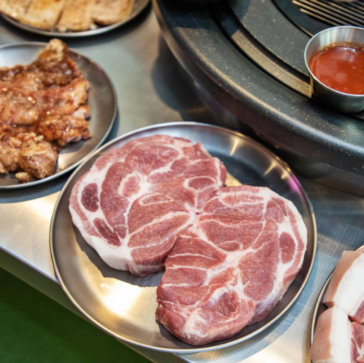 돼지고기의 모습