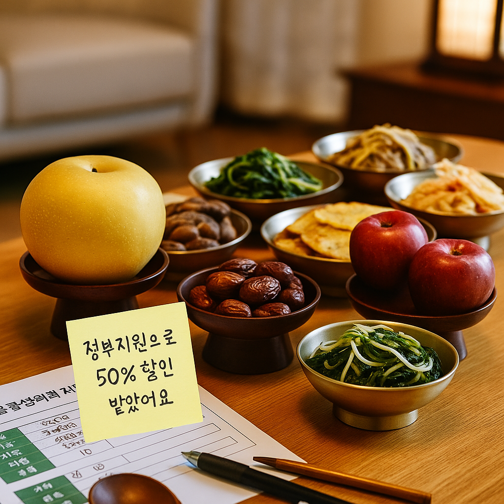 2025 추석 혜택 받는 방법, 17만톤 할인부터 쿠폰까지 (출처:정책브리핑)