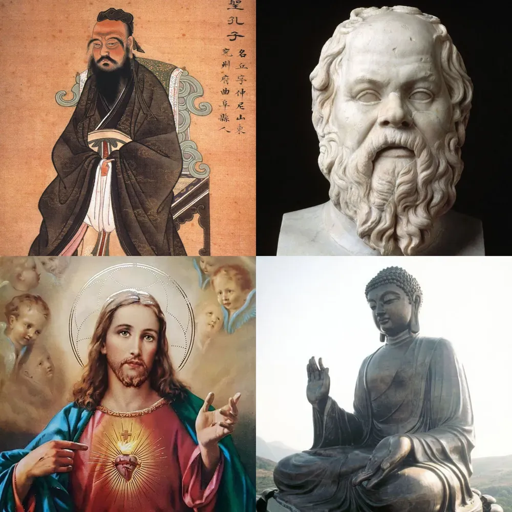세계 4대 성인 인물 소개와 영향력 정리 종교 역사 비교_1