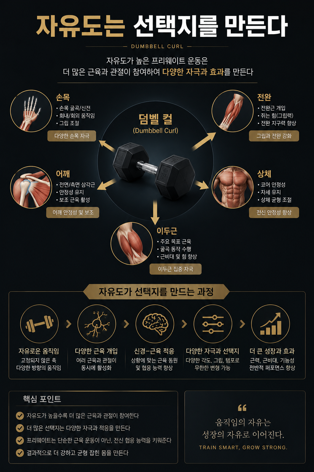 자유도는 선택지를 만든다